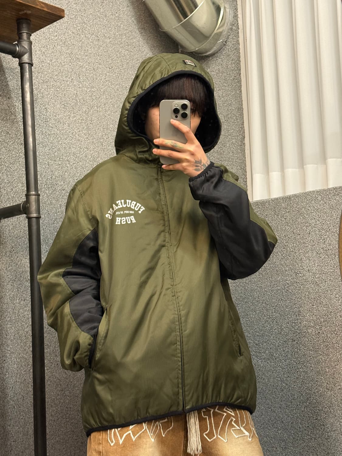 Fubu Nylon Heavy Jumper 상품이미지1