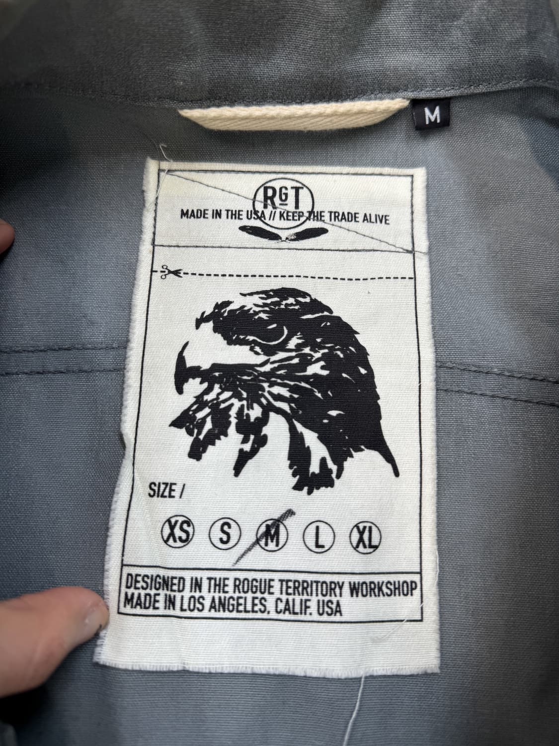 Rogue Territory 왁스 캔버스 서플라이 자켓 상품이미지7