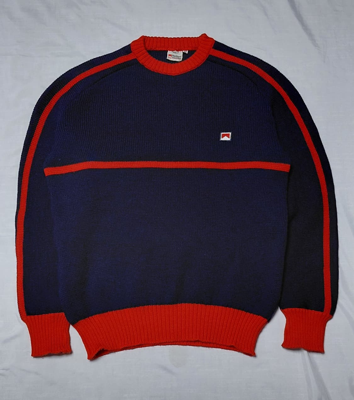 80s 말보로 x 안드레아 드 아다미치 레이싱 니트 (무료배송) 상품이미지1