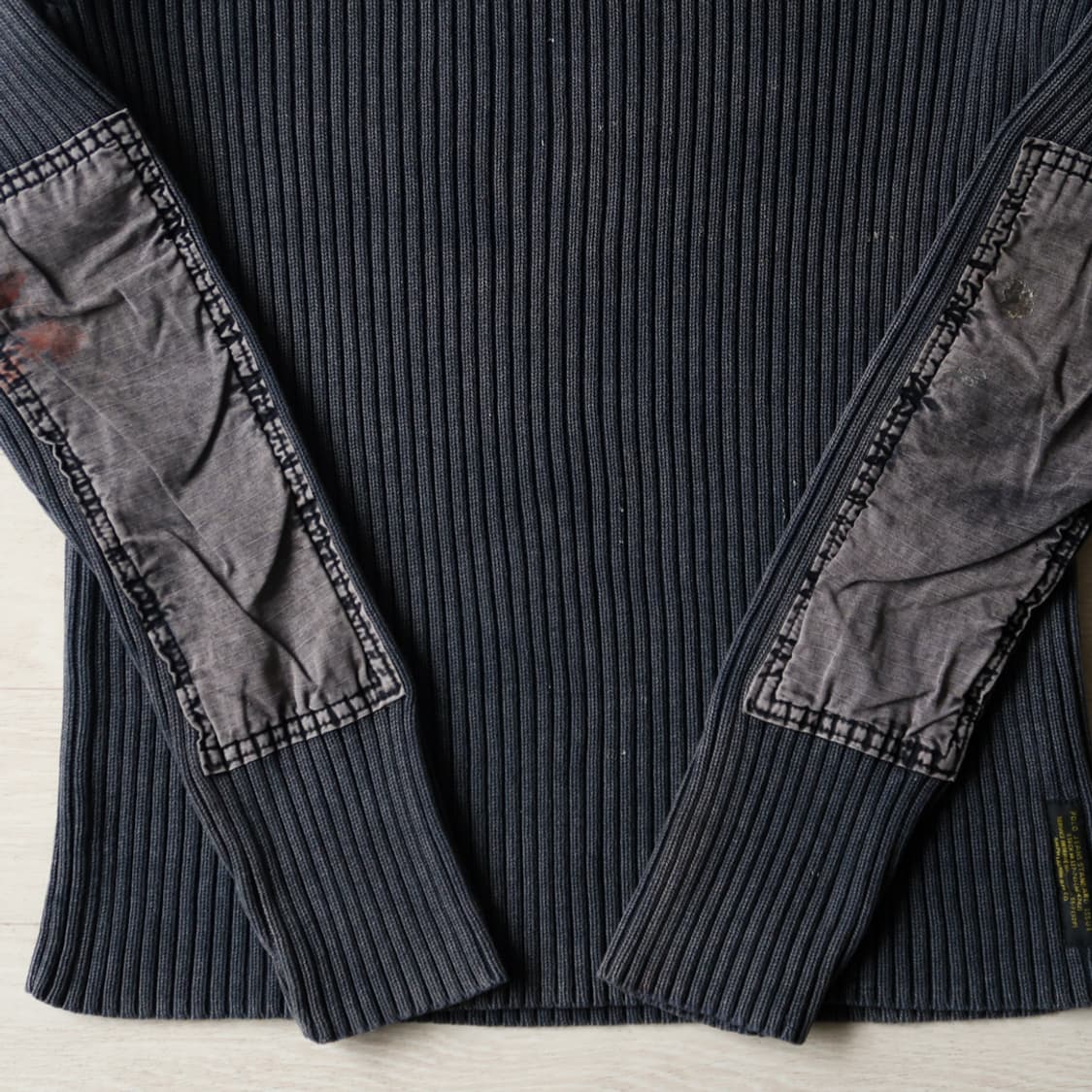 빈티지 폴로 썬 페이딩 패치 니트 상품이미지5