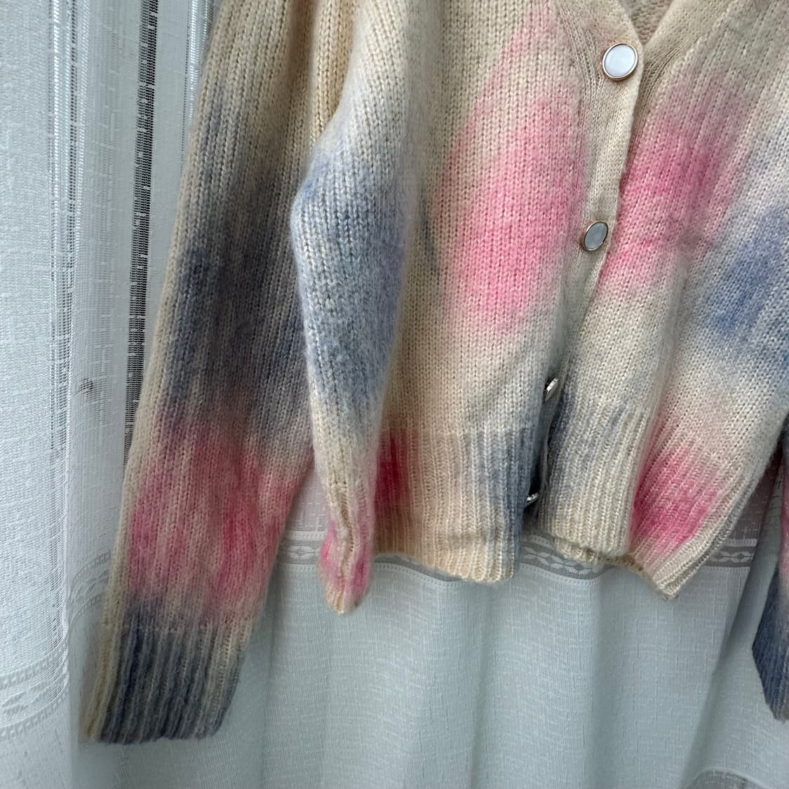 파스텔 솜사탕 니트 가디건 프리 상품이미지8