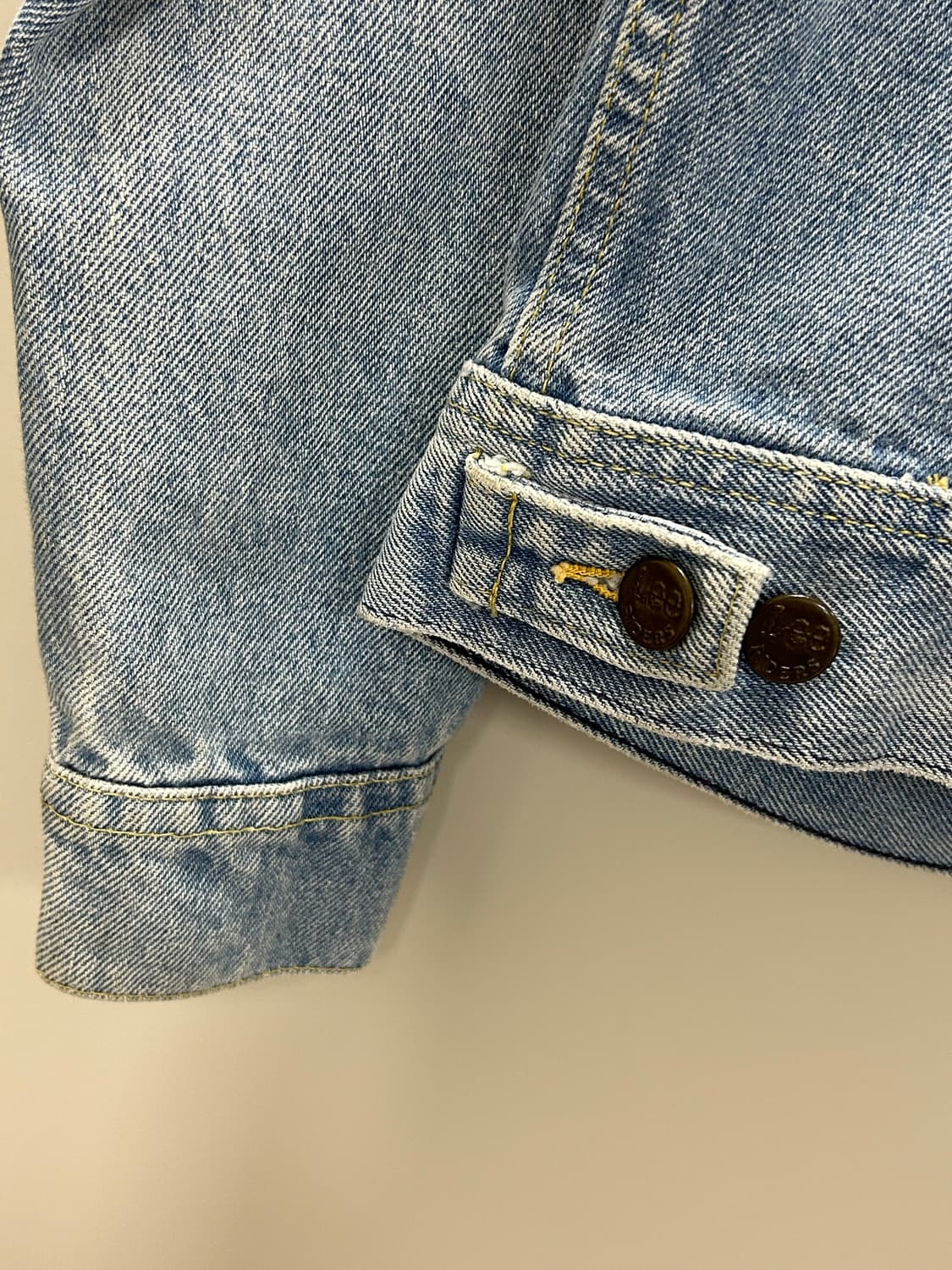 80s  Lee 101-J 라이더 데님 자켓 상품이미지7