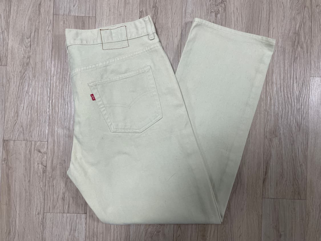 36) 90's 리바이스 501 몰스킨 데님팬츠(미국제)데드스탁(LVC) 상품이미지1