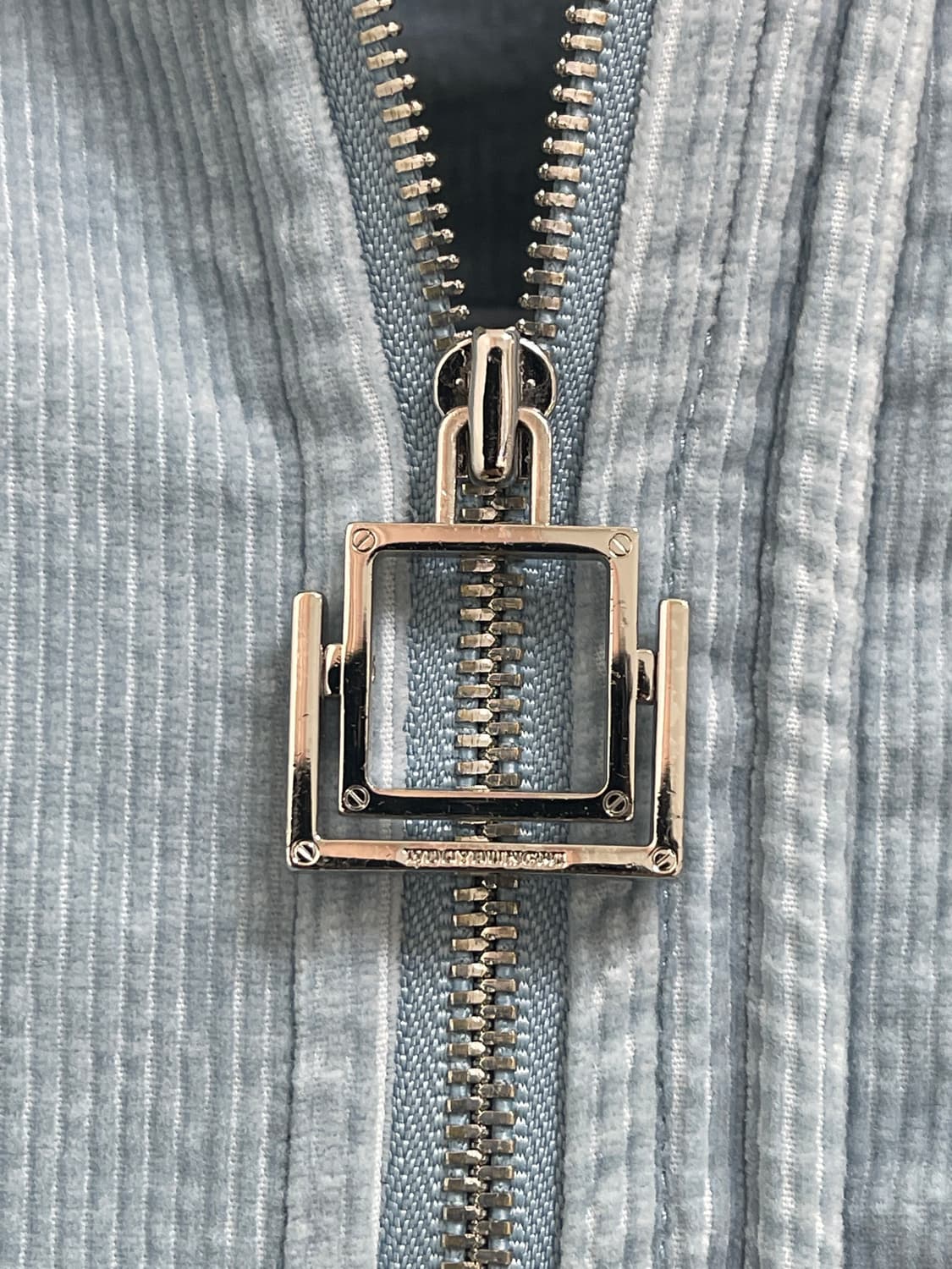 우영미 블루 코듀로이 셔츠 자켓 48 상품이미지4