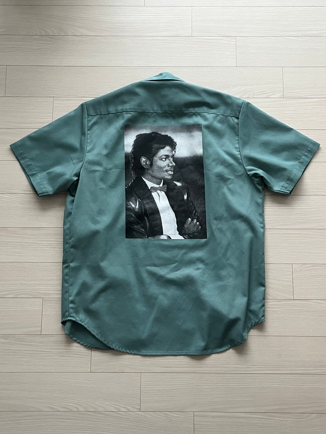 Supreme 슈프림x마이클잭슨 워크셔츠 올리브 M (100-105) 상품이미지1