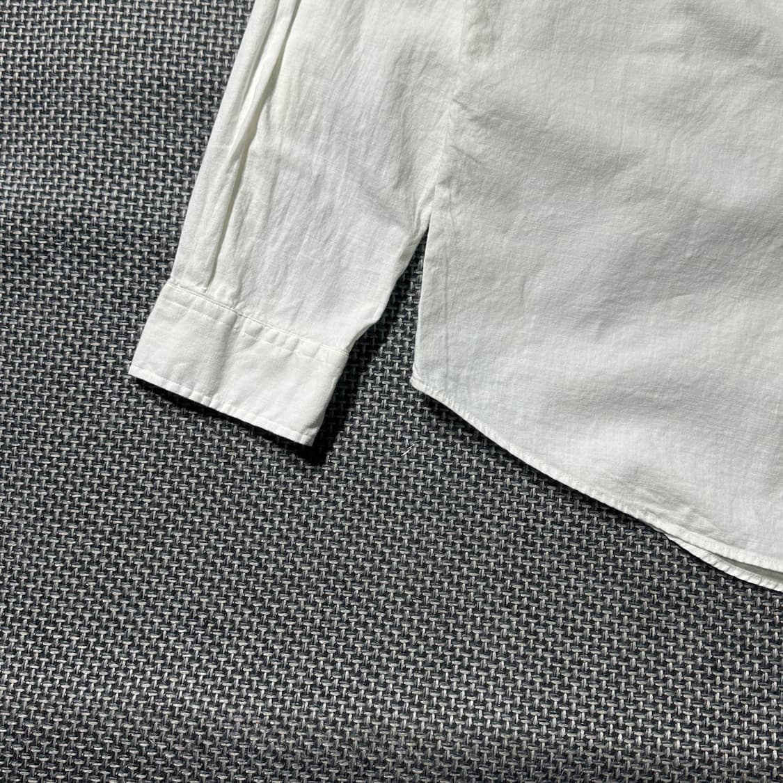 폴로 랄프로렌 린넨 셔츠 화이트 상품이미지3