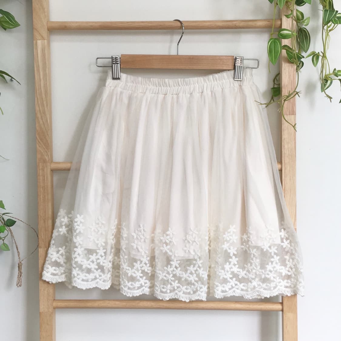 JPN/ 캉캉 레이스 스커트 모리걸미니스커트 모리룩미니스커트  상품이미지1