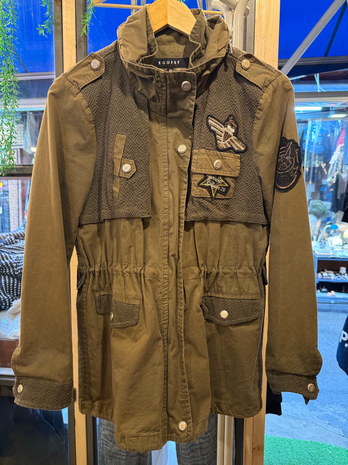 에고이스트 패치 밀리터리 야상 상품이미지1