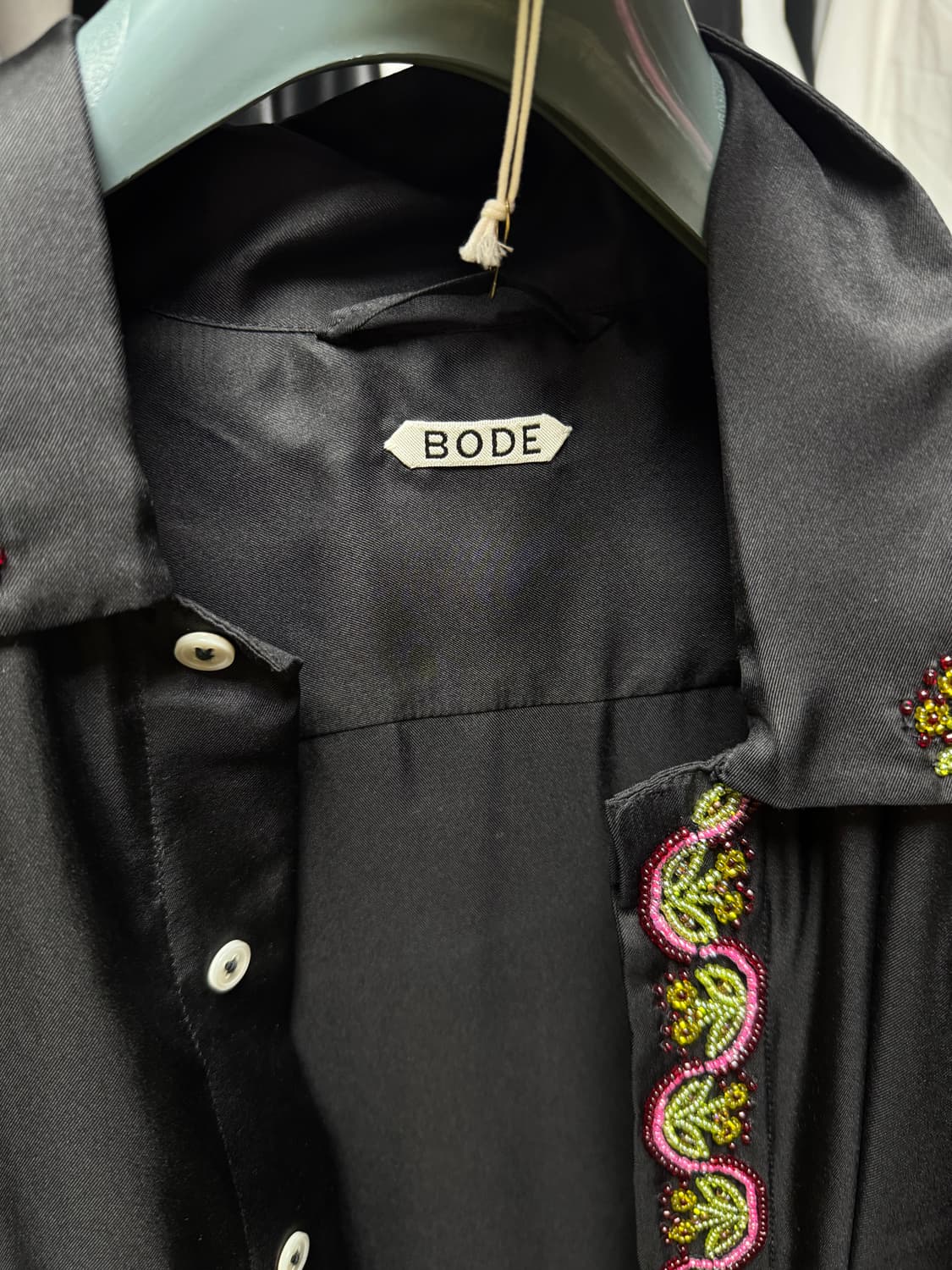 [S 사이즈] 보디 (BODE) 가든 샘플러 롱슬리브실크 셔츠 (새상품) 상품이미지5