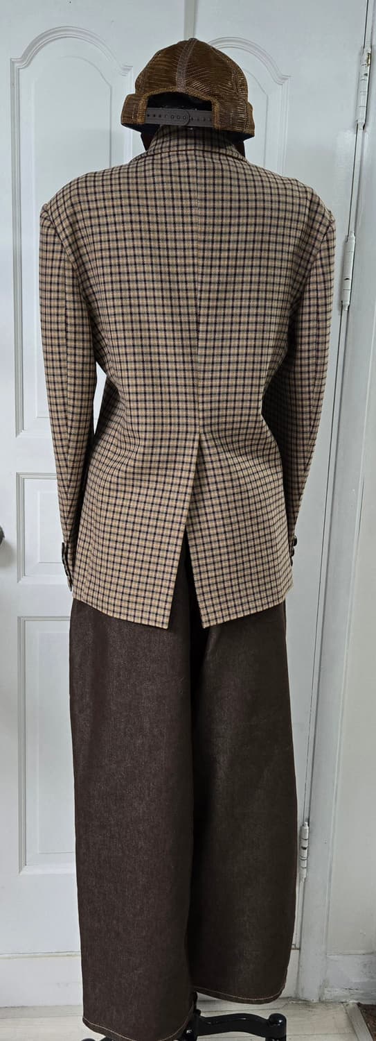 뮤제 musee 체크자켓 상품이미지4