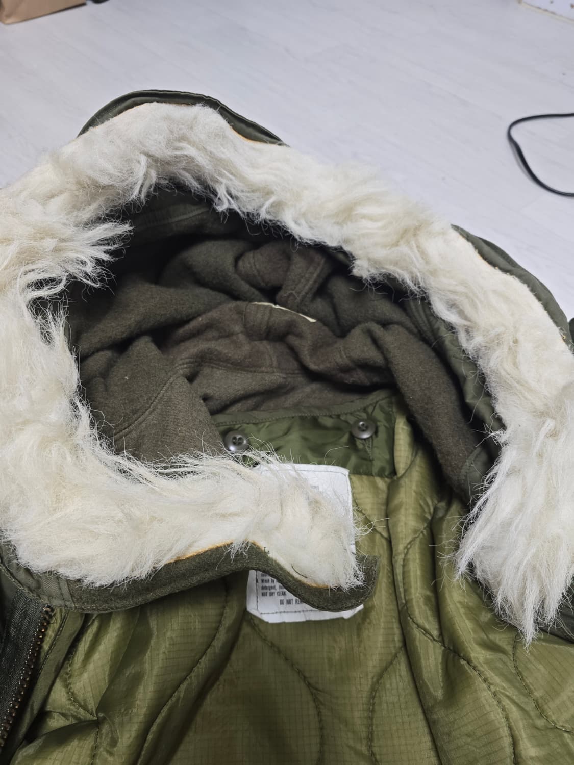 M-65 피쉬테일 개파카 풀세트 상품이미지2