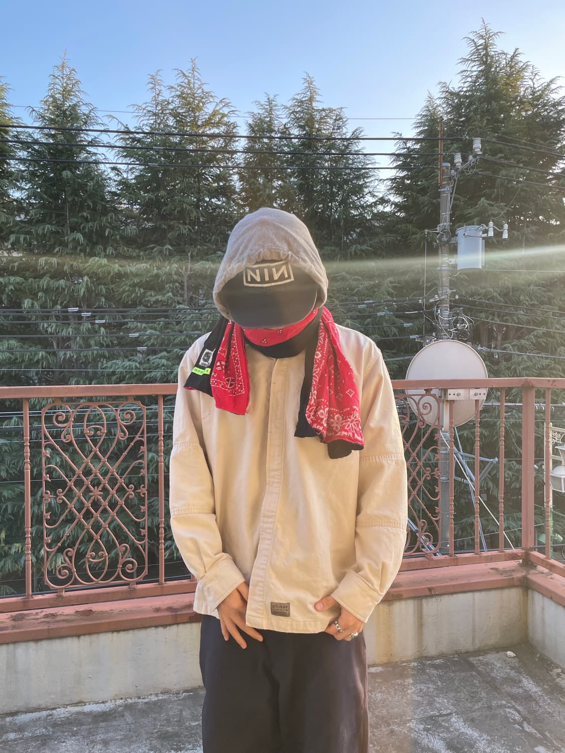 90s 올드 스투시 워크 셔츠 / 자켓 상품이미지9