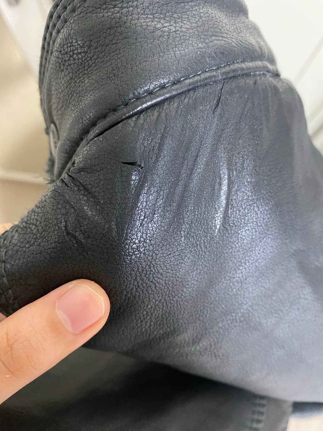 빈티지 리바이스 가죽 자켓 상품이미지5