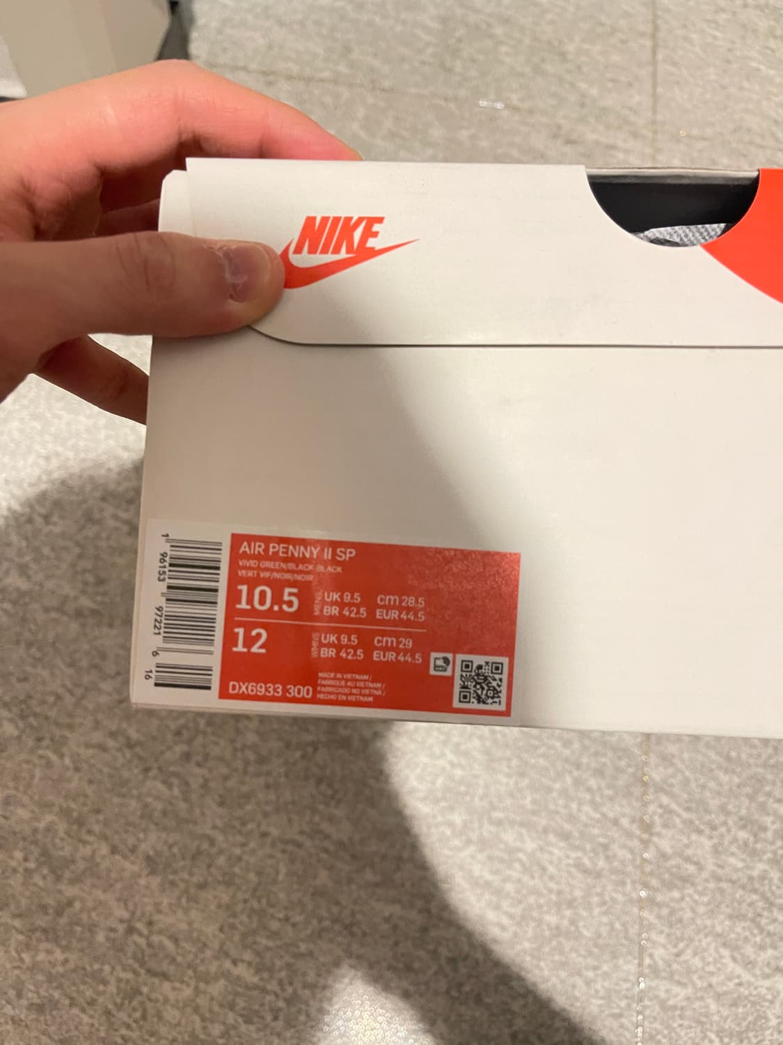 나이키 x 스투시 에어페니 2 그린 상품이미지4