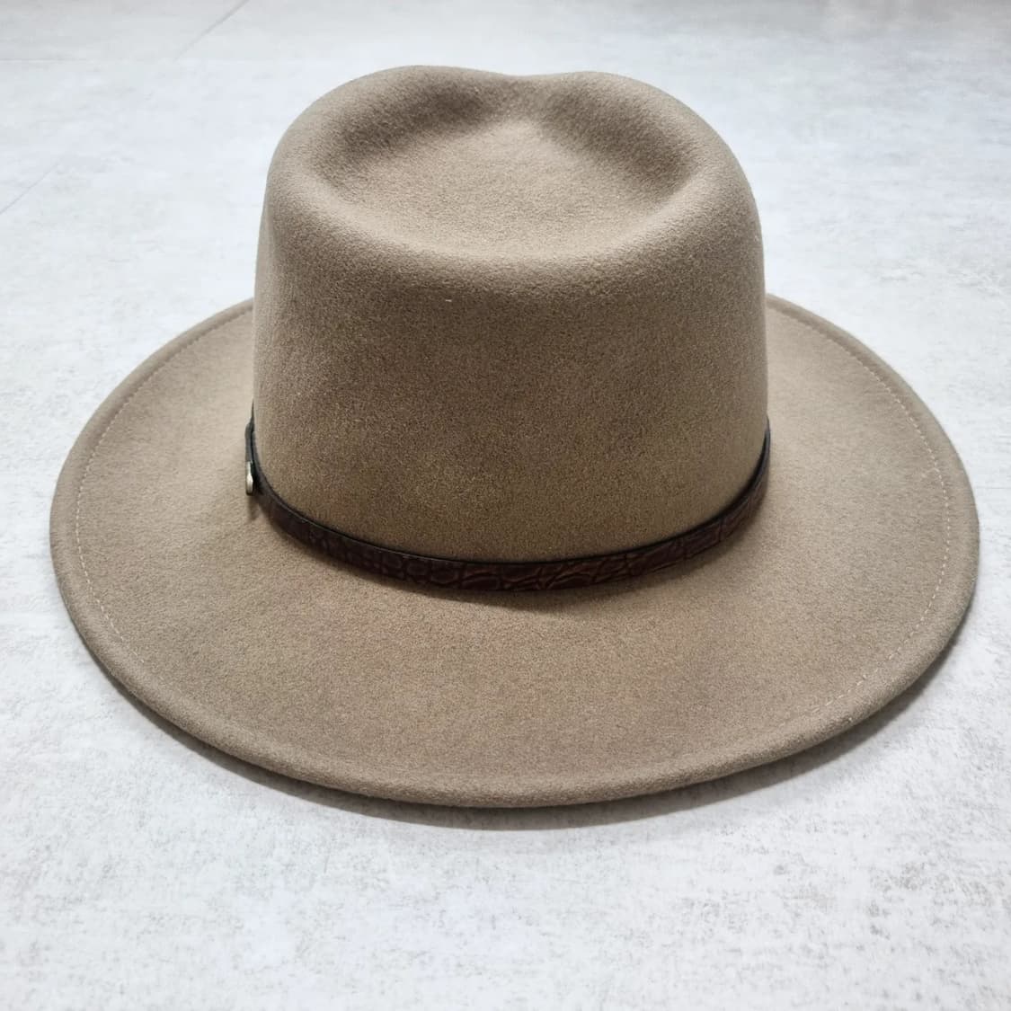 80s USA 핸드메이드 파나마 햇 상품이미지7