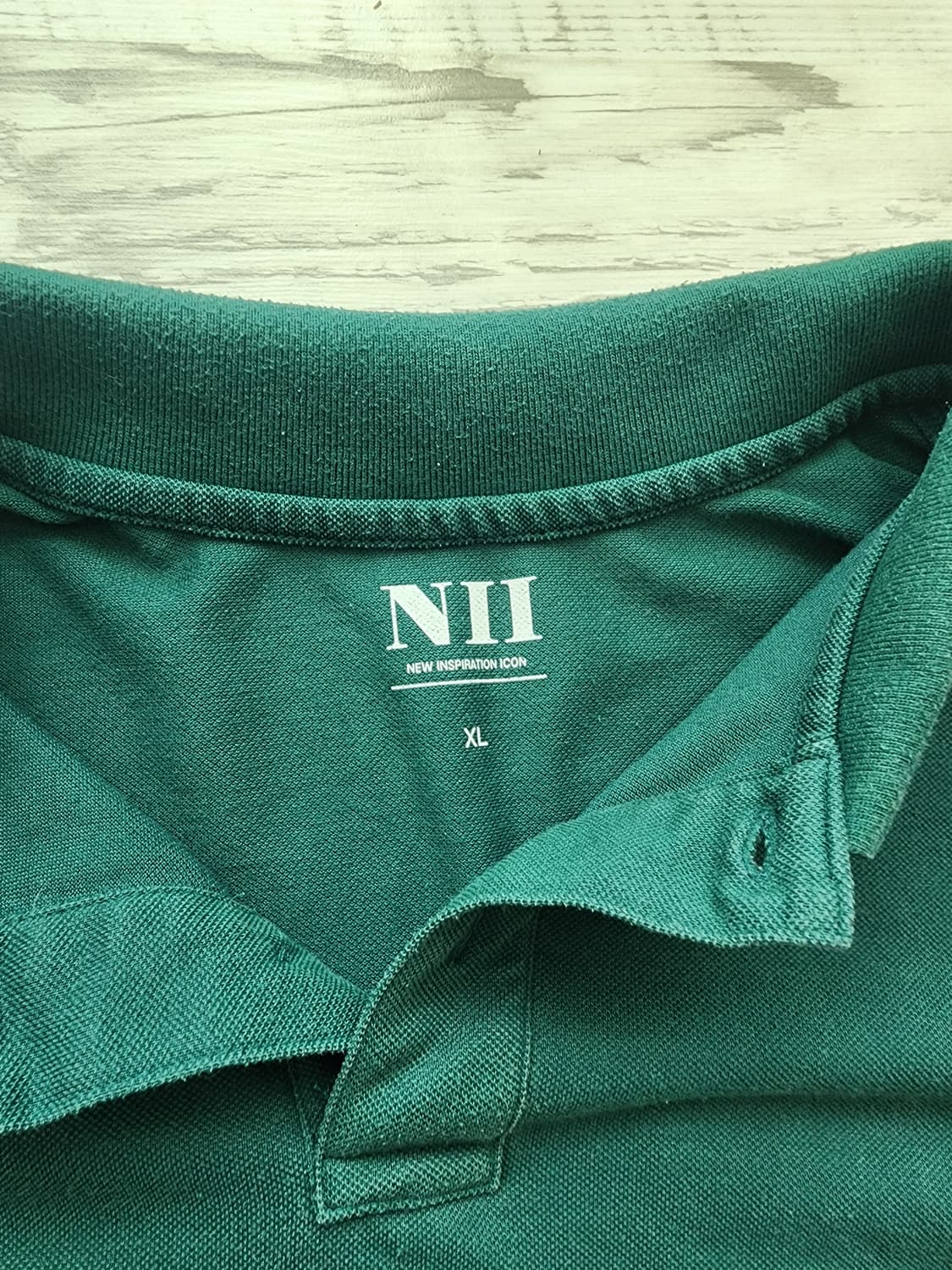 NIX 닉스 그린색 반팔 카라 티셔츠 팜. XL(100~105)  상품이미지3