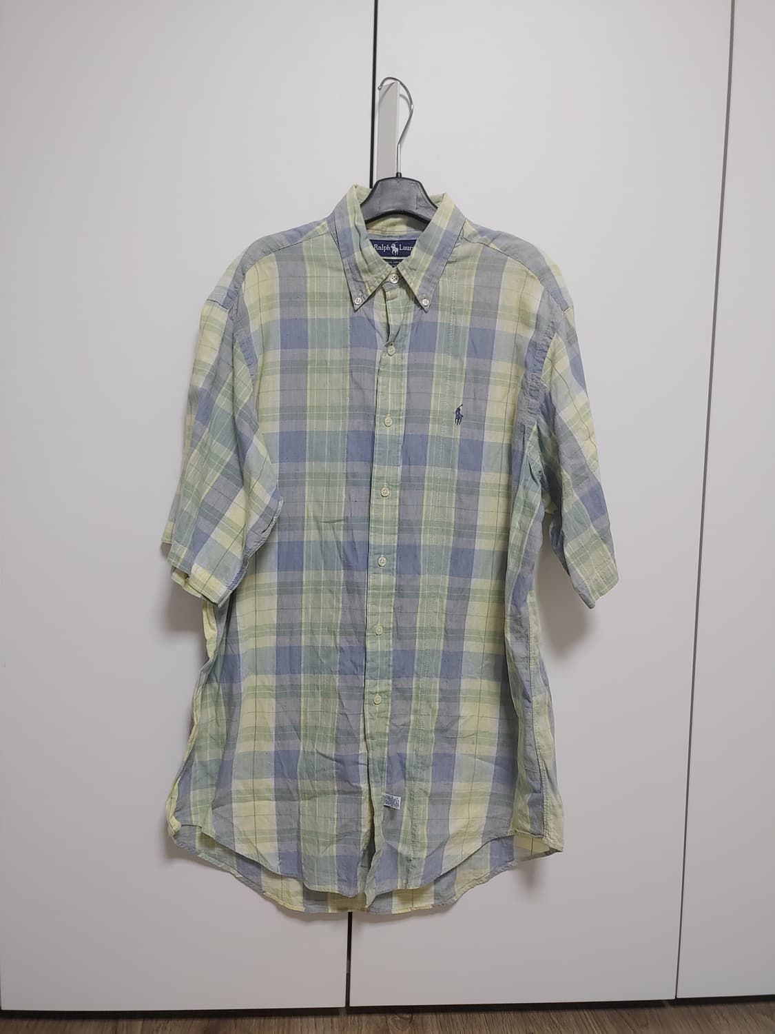 랄프로렌폴로 남성   얇은 반팔 남방-110 상품이미지1