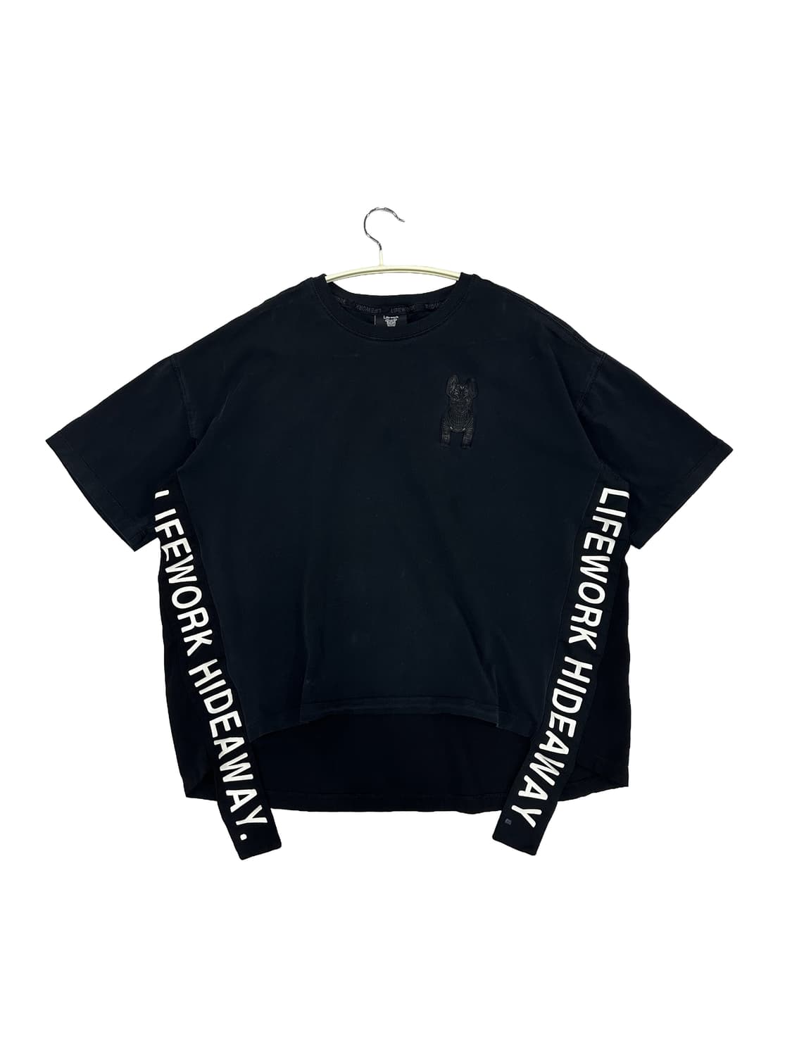 라이프워크 사이드테잎 오버 반팔 상품이미지1