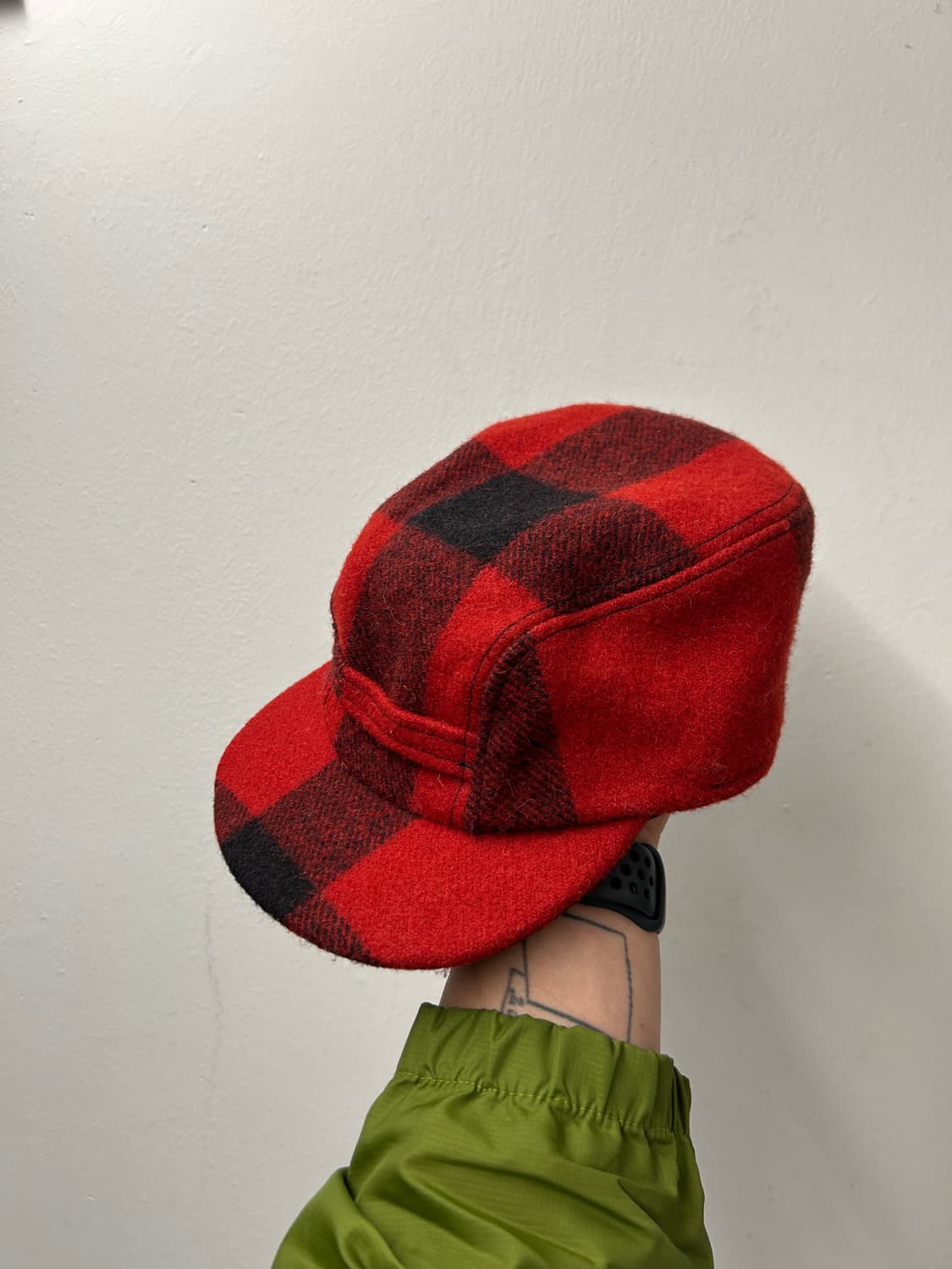 필슨 버팔로 체크 이어플랩 캡 USA MADE 상품이미지2