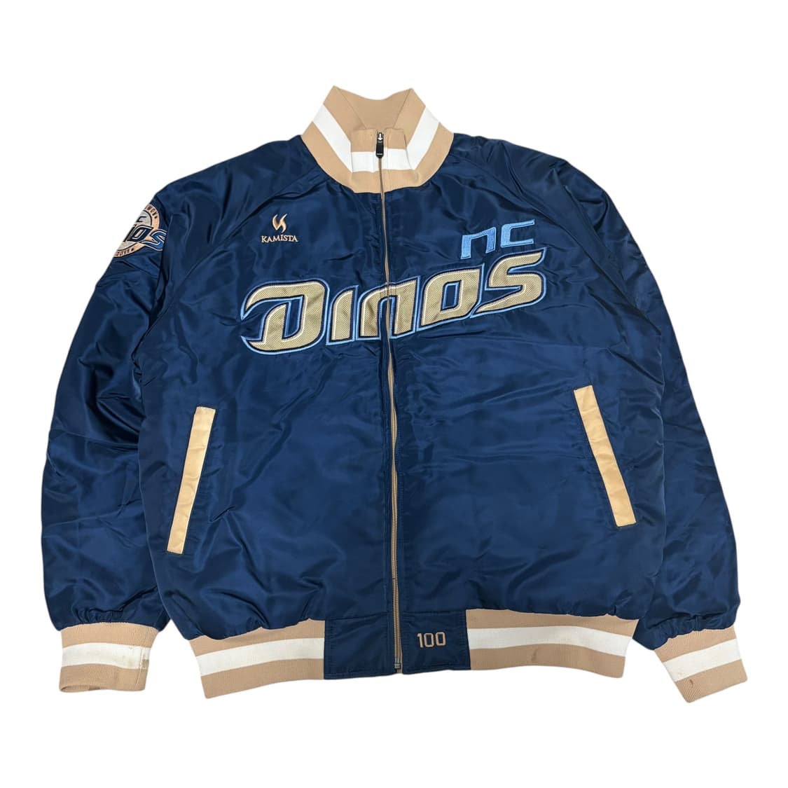 카미스타 NC다이노스 동계 어센틱 바시티 점퍼 상품이미지1