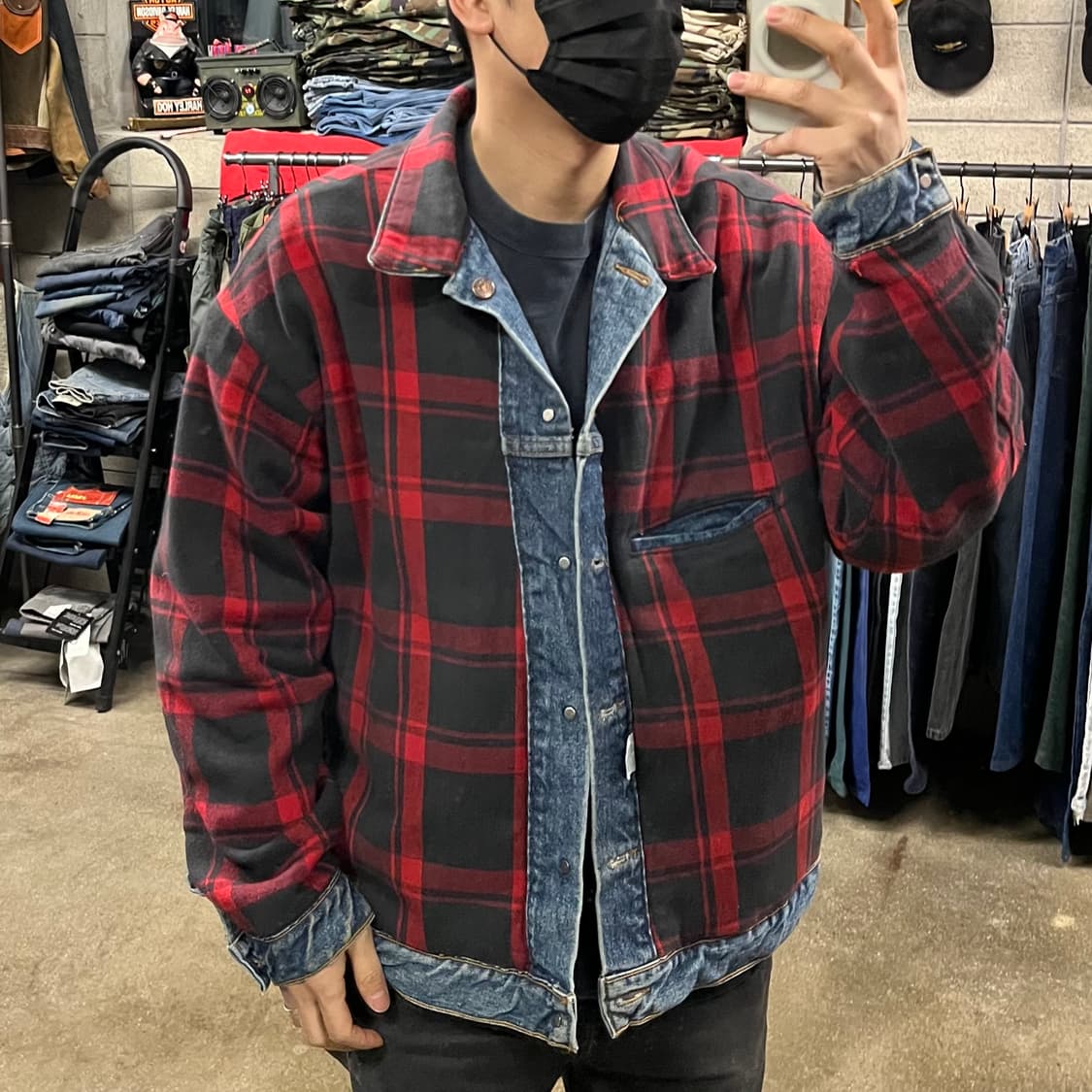 90s 리바이스 데님 트러커 자켓 (110) 상품이미지8