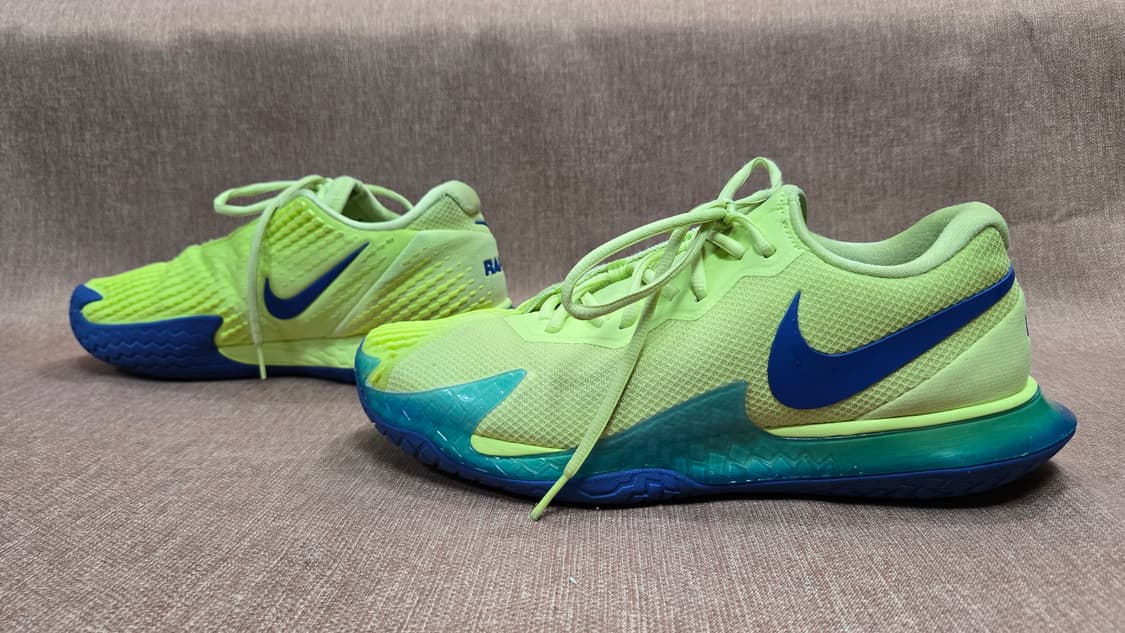 나이키 275mm- 에어줌베이퍼 케이지 4 RAFA 테니스화 라이트 레몬 상품이미지4