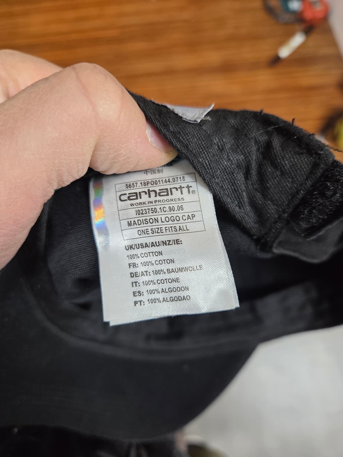 칼하트 매디슨 로고 모자 프리 상품이미지4