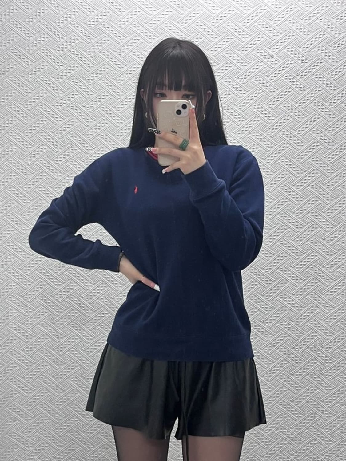 폴로 랄프로렌 올드스쿨 레트로 약기모 맨투맨 L C10105 상품이미지2