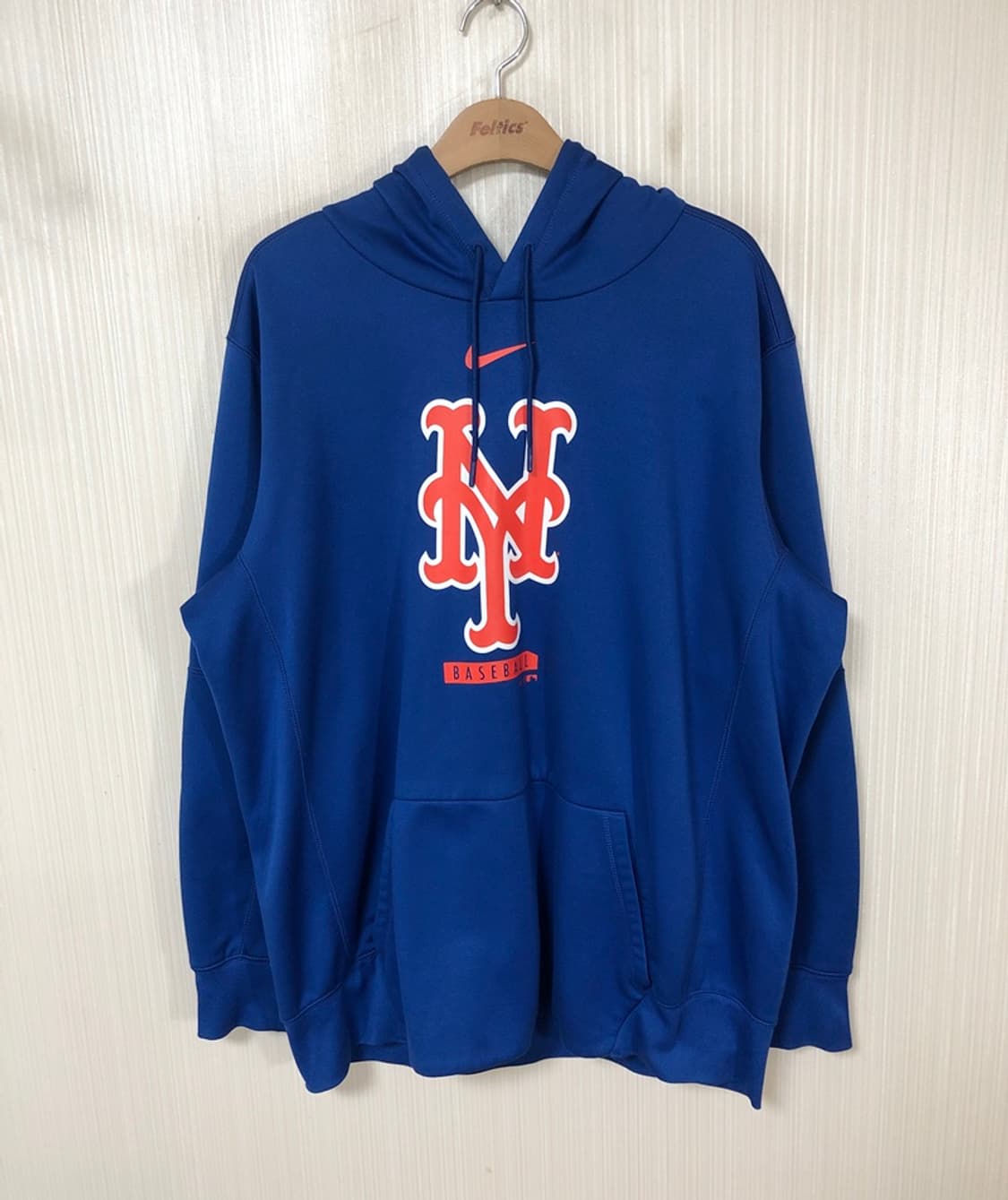 MLB 나이키 뉴욕메츠 플리스 풀오버후디 XL(해외) 상품이미지1