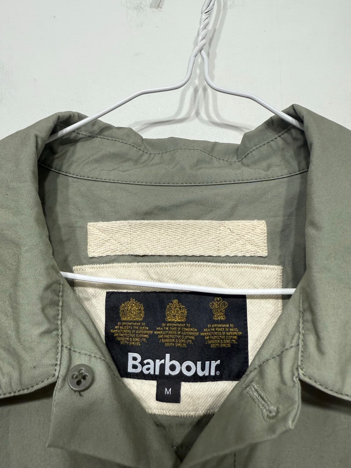 바버 BARBOUR 토이어 캐주얼 자켓 논왁스 매장택 M 상품이미지2