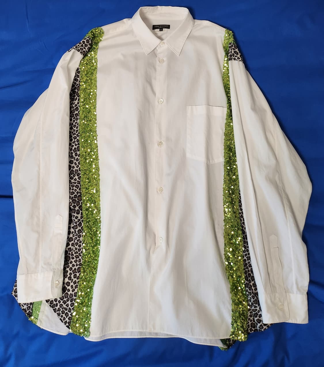 꼼데가르송 옴므 플러스Comme Des Garcons/스팽글 셔츠/M 상품이미지2