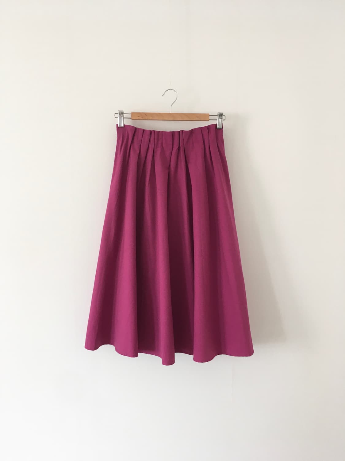 magenta flare skirt 상품이미지7