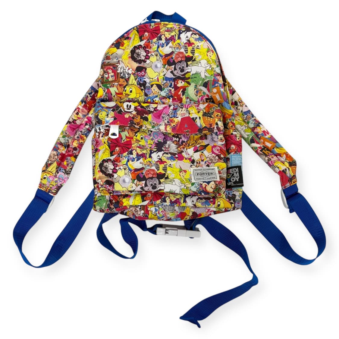 요시다포터 메디컴토이 디즈니 패턴 미니 백팩 가방 상품이미지1
