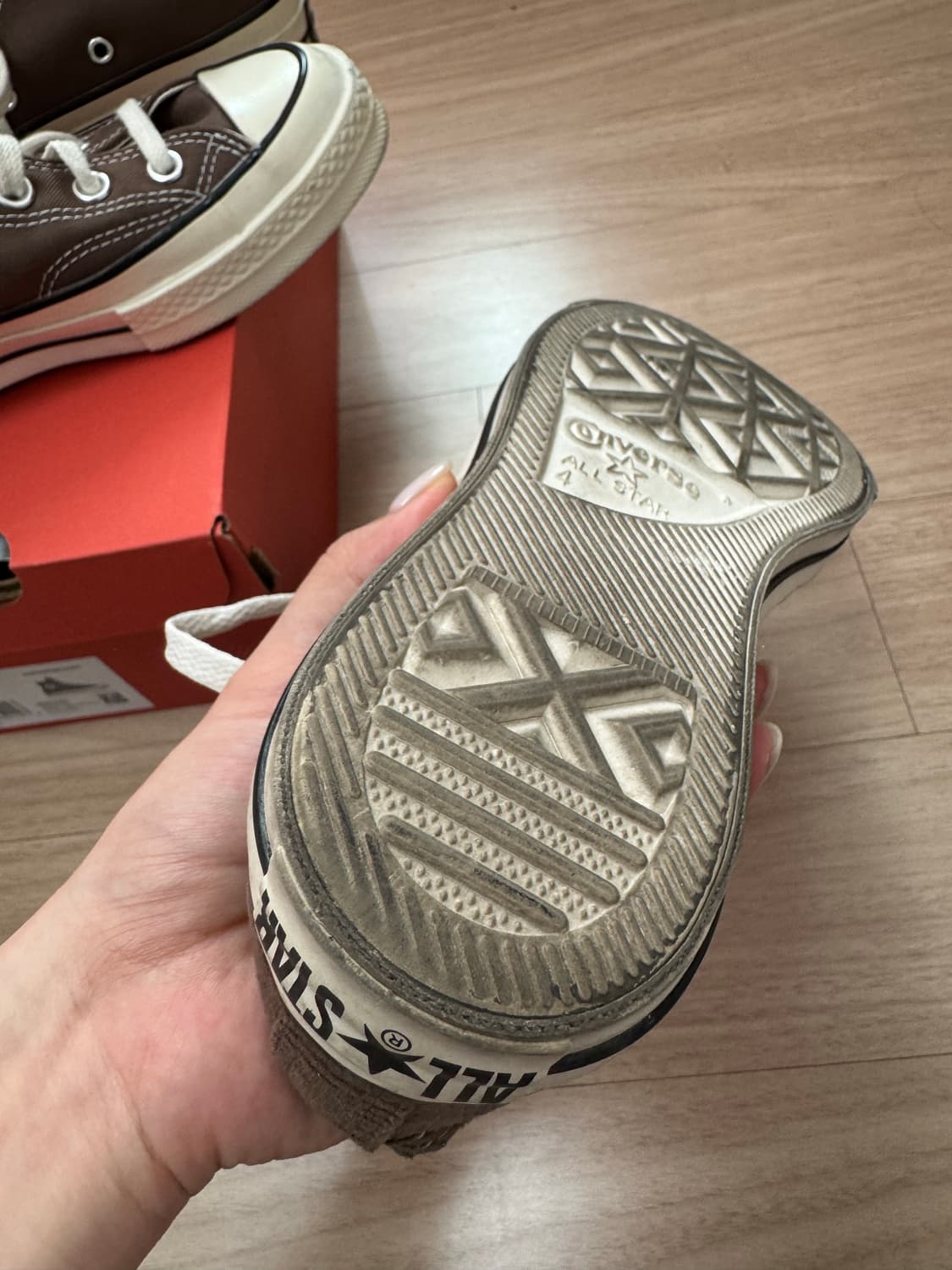 [240] 컨버스 척테일러 하이 브라운 상품이미지6