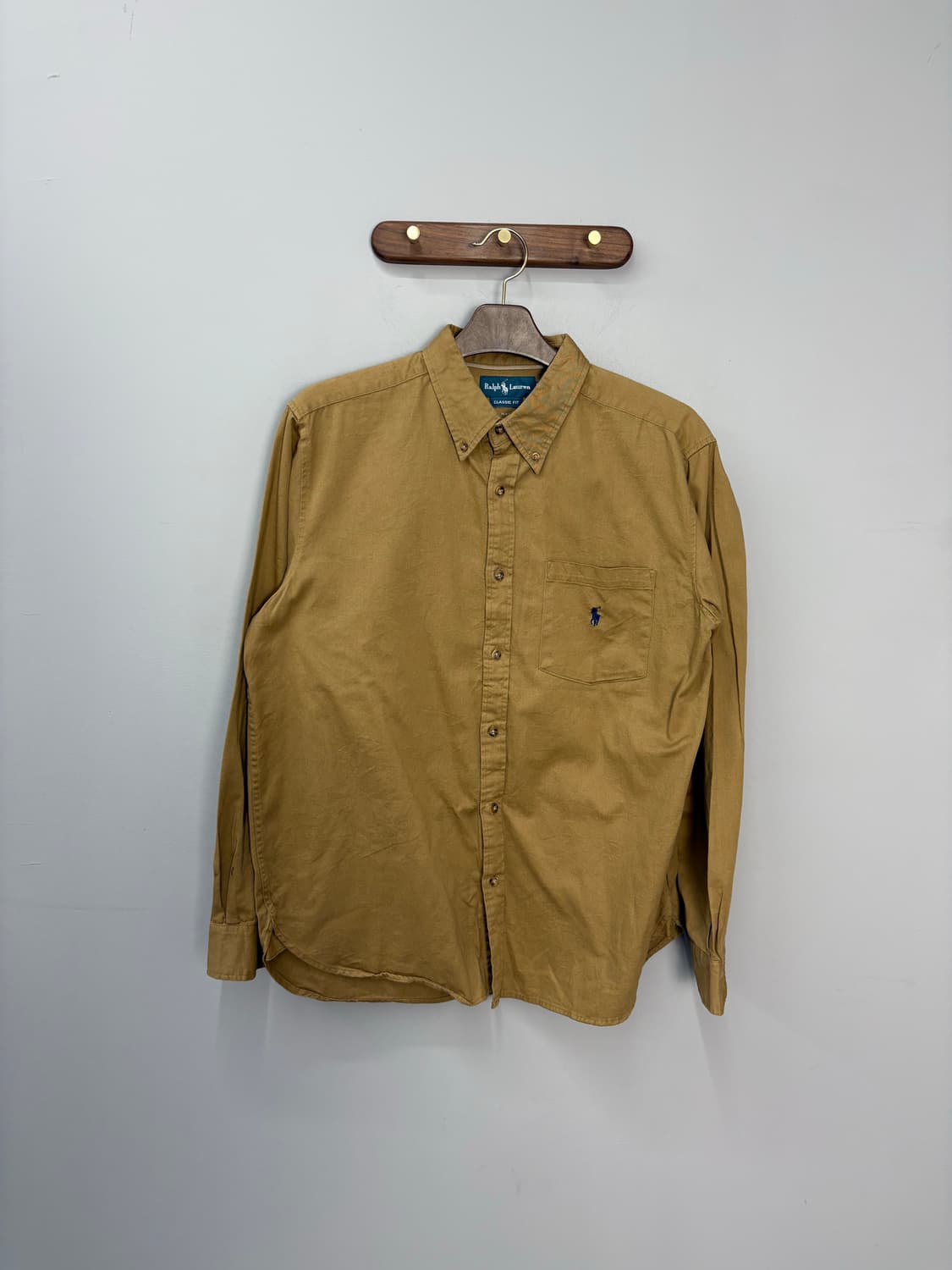 폴로랄프로렌 포니로고 딥브라운 셔츠 A2783 상품이미지2