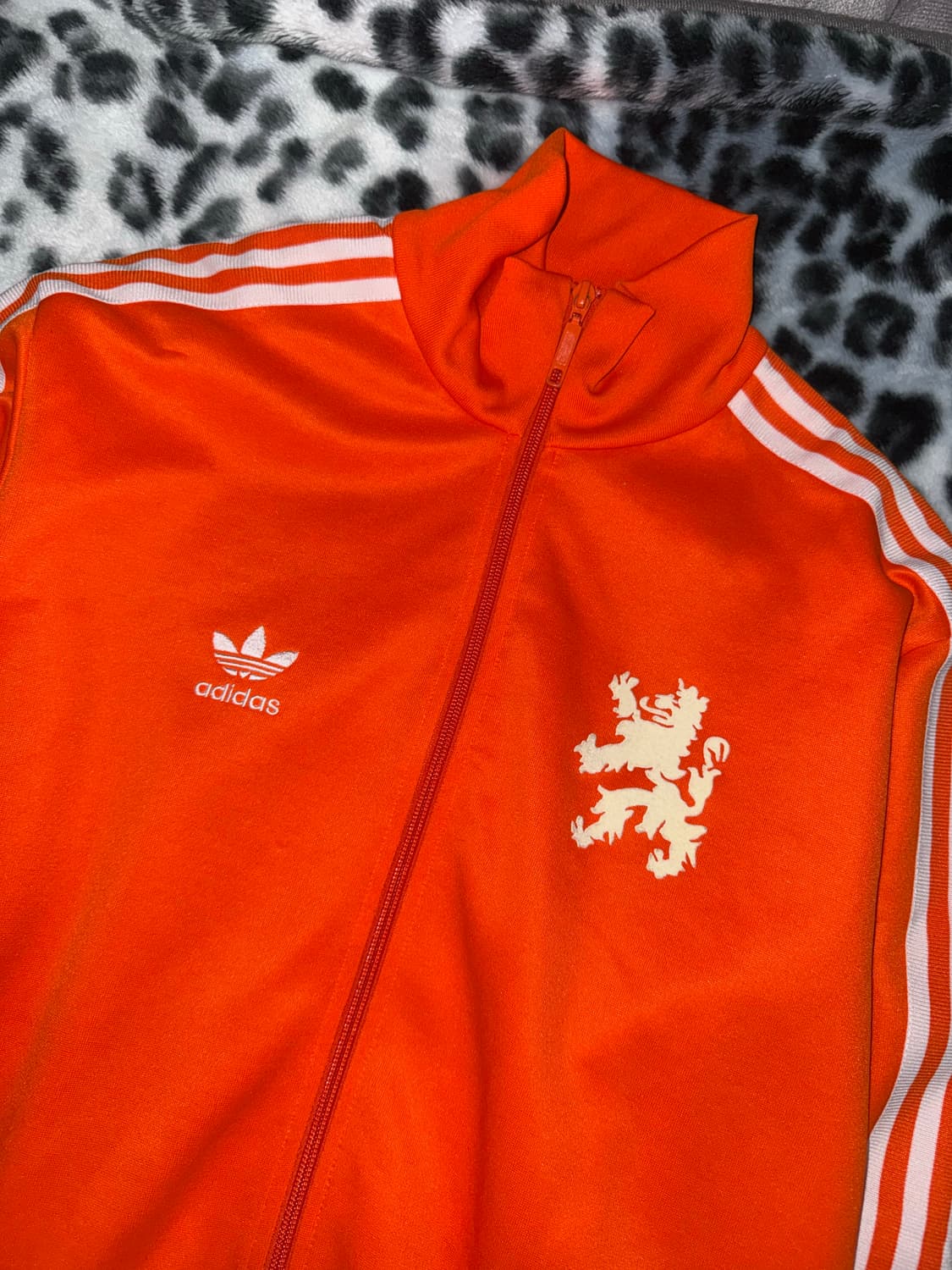 (~27일까지)아디다스 네덜란드 트랙탑 져지 오렌지 빈티지 스포티 상품이미지1