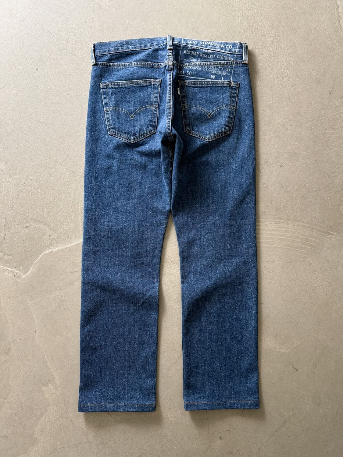  Levi's 501 Print Straight Jeans 상품이미지3