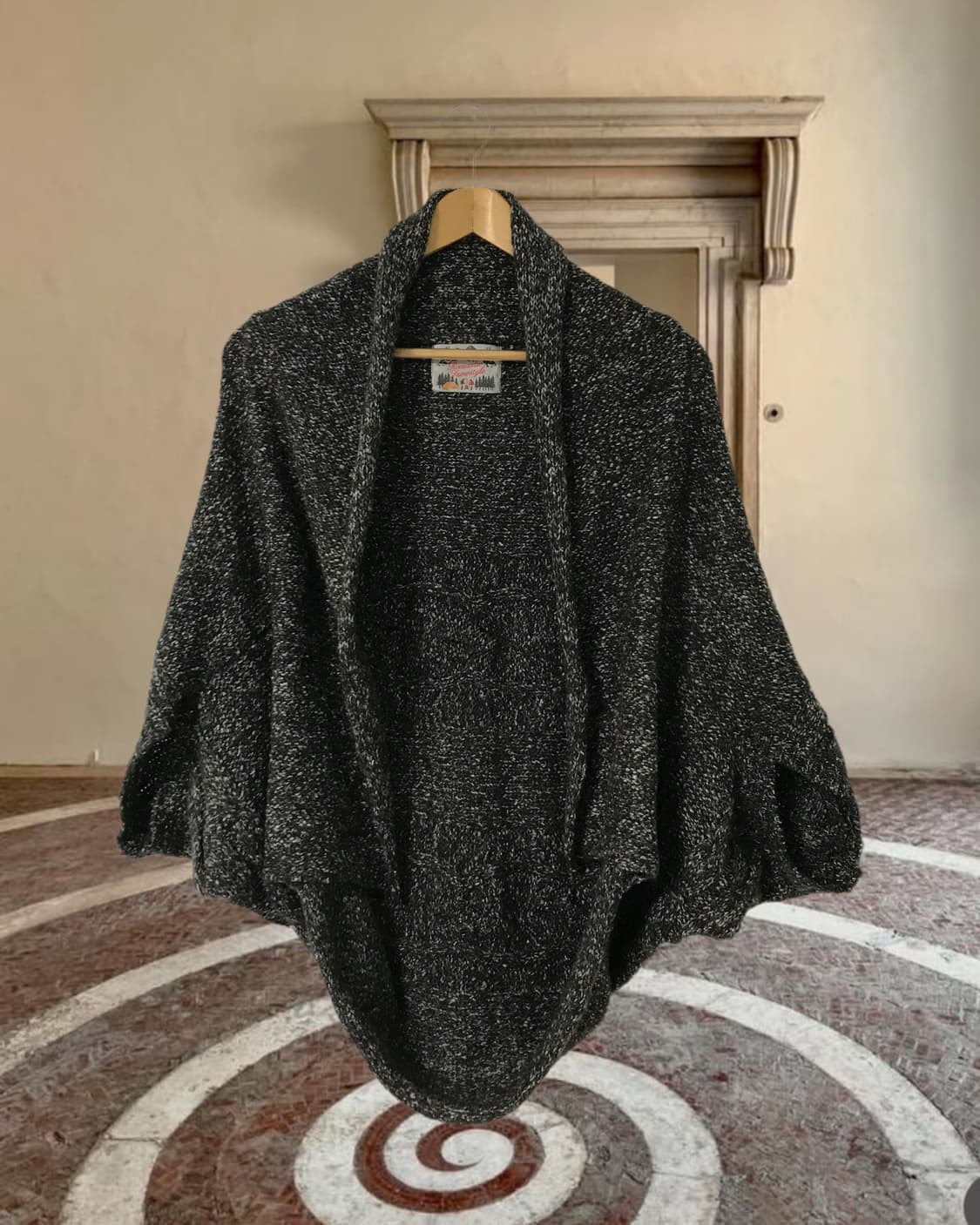 vintage brown bolero knit 상품이미지5