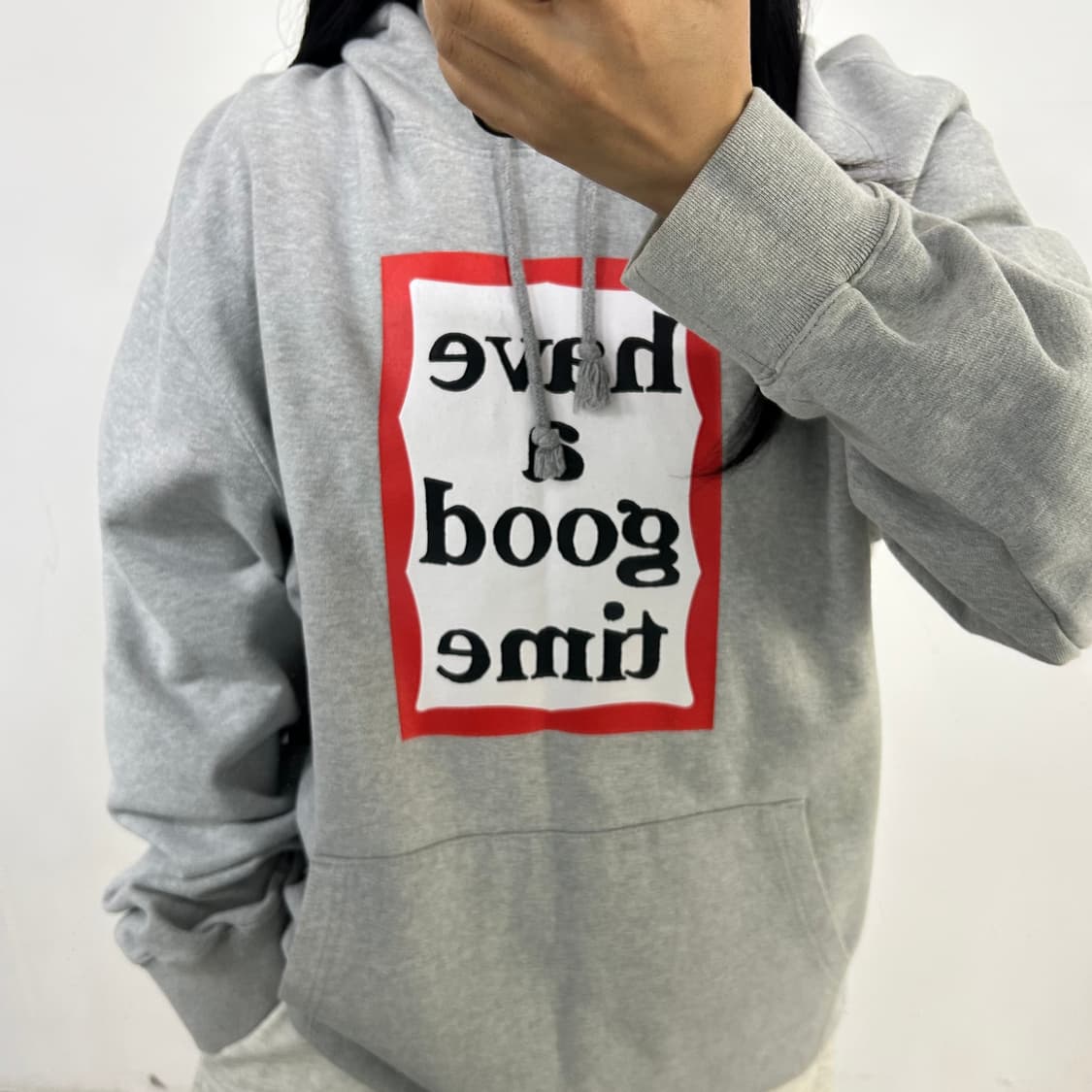 해브어 굿타임 후드티[1563] 상품이미지2