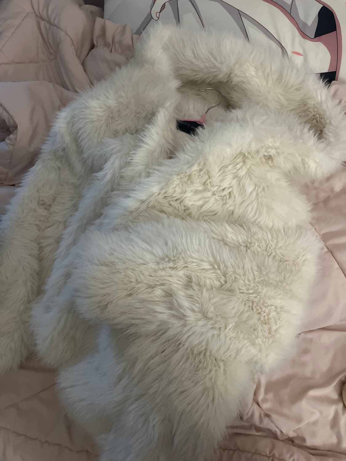 플린느 헤어리 후드 퍼 자켓 상품이미지2