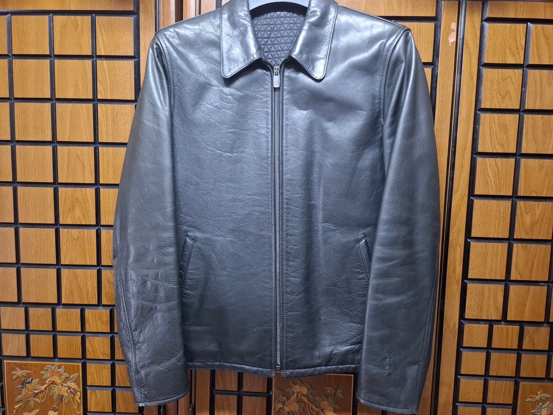 던힐 소가죽 싱글 라이더 자켓 100, M 상품이미지1