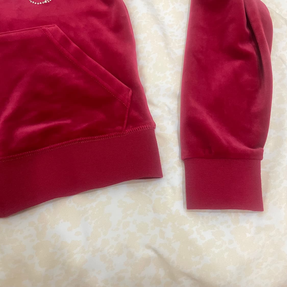 쥬시꾸뛰르 벨루어 후디세트 상의xs 하의s 상품이미지5