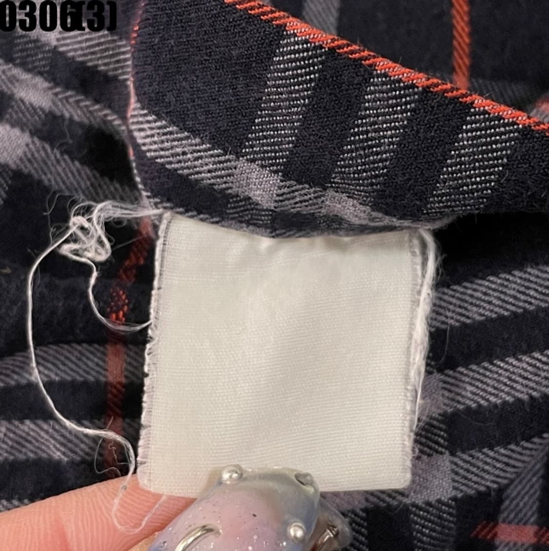 버버리 체크 긴팔 셔츠 상품이미지6