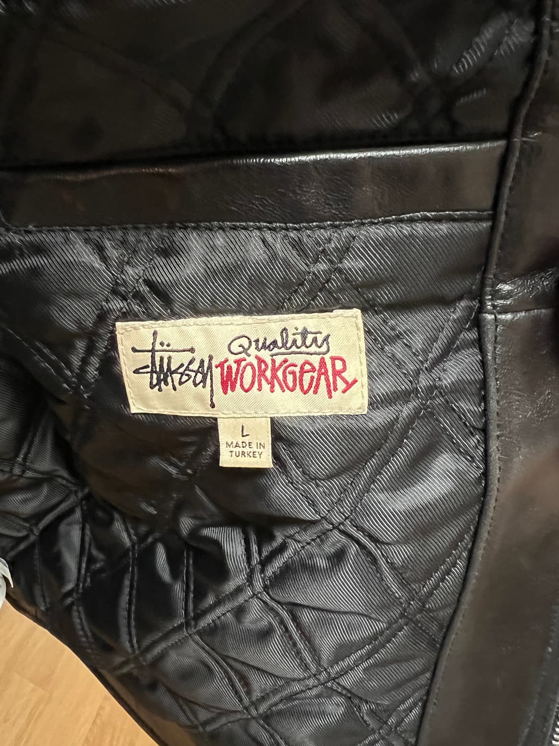 스투시 개러지 레더 자켓 상품이미지5