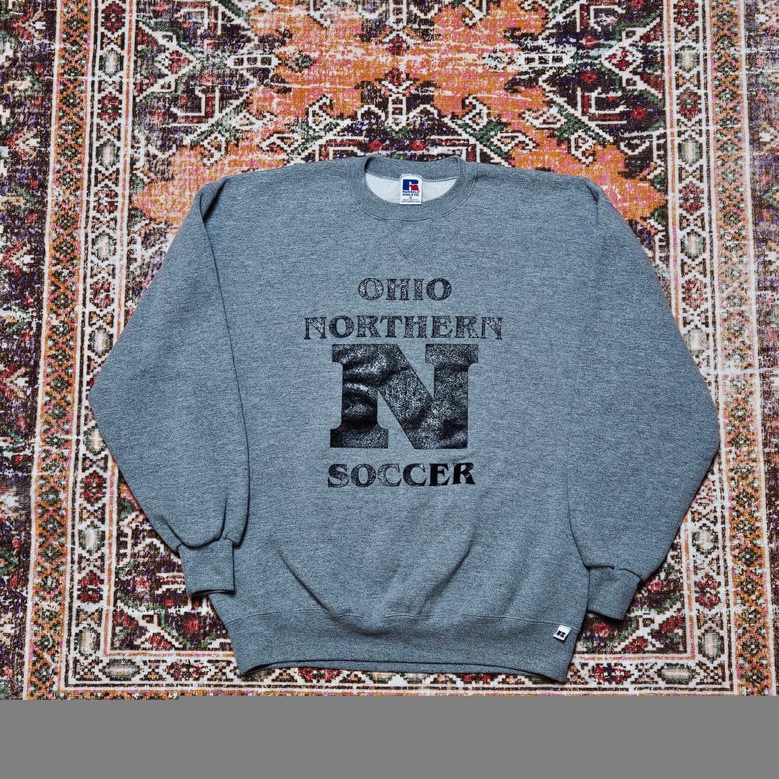 90s 러셀 오하이오 사커팀 스웻 USA 그레이 (XL) 상품이미지1