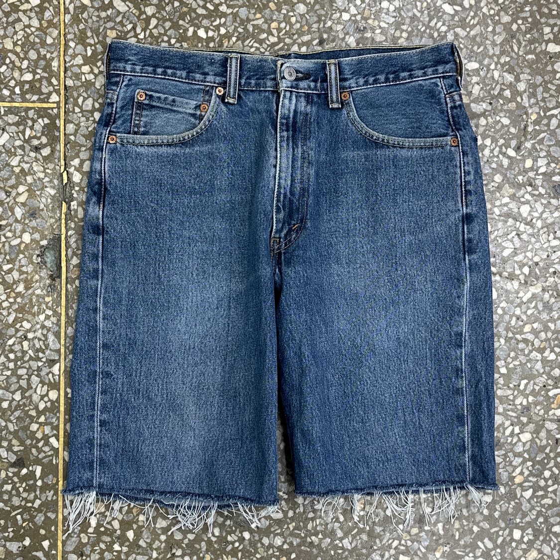 리바이스 550 컷오프 데님 쇼츠 34 상품이미지1
