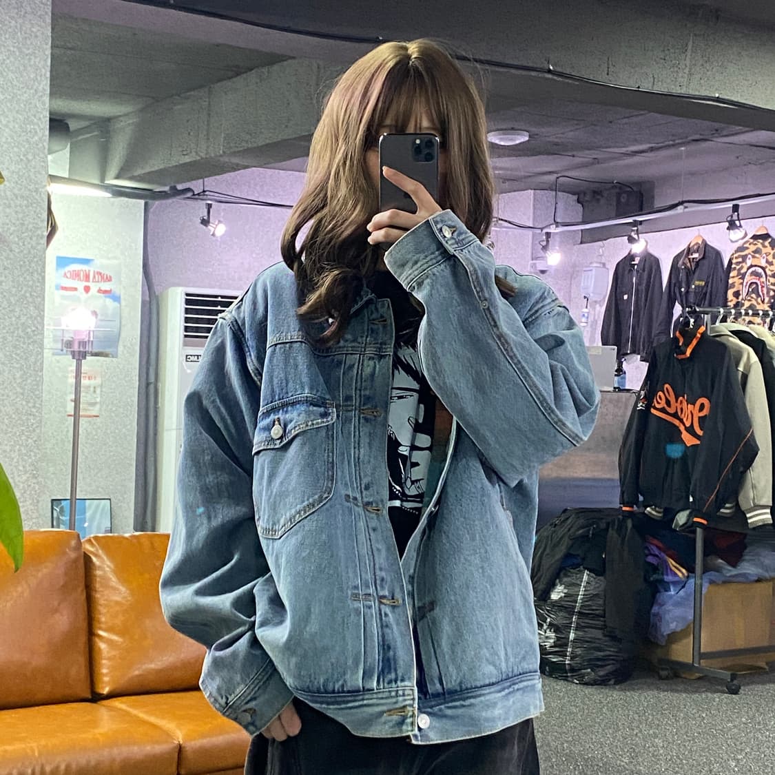 펜필드 스몰로고 데님 자켓 B2533 상품이미지1