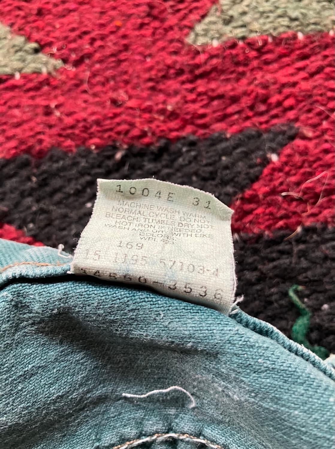 90s USA 빈티지 리바이스 550 데님 쇼츠 하프 팬츠 상품이미지7
