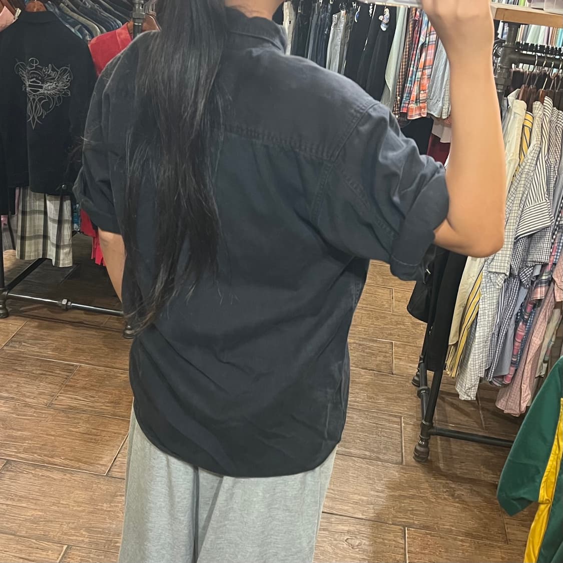 [HI]칼하트 반팔셔츠 블랙 상품이미지6