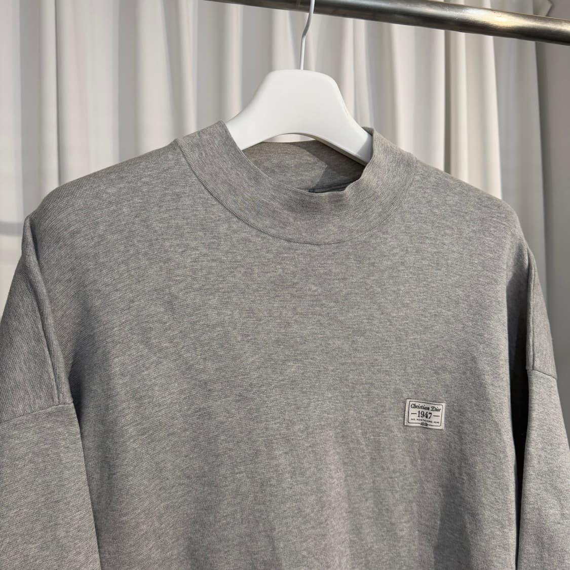 (XL) 디올 1947 로고 오버핏 반팔 티셔츠 상품이미지2